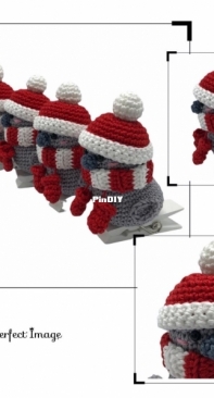 Jookz Creaties - Joke Postma - Christmas Sparrows - Kerstmusjes - Dutch