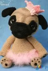 Elfin Thread - Lorena da Silva - Queency the Pug Puppy