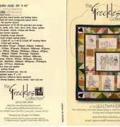 The Freckles Collection -- St 121 Quiltmaker mice