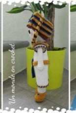 Un monde en crochet - Lidia K - Tutankhamun - French