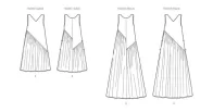 Simplicity KnowMe by Mimi G - ME2076 - Misses Front Back Reversible Dress in Two Lengths - Sizes 16-24