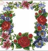 Blooming Destiny from Українська вишивка Ukrainian embroidery 11 2012 XSD