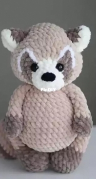 Annushkas Toys - Annushkini Igrushki - Raccoon - Енот - Russian - Free