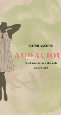 Paper Anchor - Alyssa Marcheleta - Audacious - Sizes 2-20