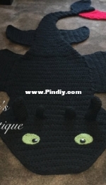 Dana Dees Crochet Boutique - Dana Draves - Bulky Friendly Dragon