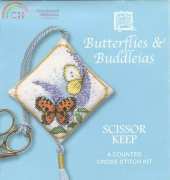 Textile Heritage - Butterflies & Buddleias Scissor Keep