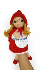 Yuki Yarn Designs - Vera Kars - Little Red Riding Hood Hand Puppet