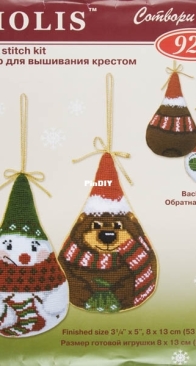 Riolis - 927 - Snowman and Bear