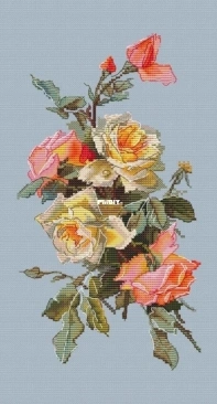 Paradise Stitch - Soul of the Rose by Olga Lankevich