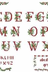 Labecedaire de noel from La  magie de noel by Veronique Enginger