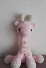 Amigurumi Pink Giraffe