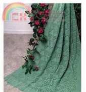 Mary Maxim-Lacy Pyramid Afghan-Free