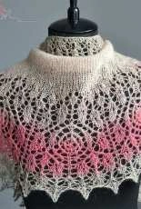 Sunny Roses Shawl by Larisa Valeeva-Eng,German,Russian-Free