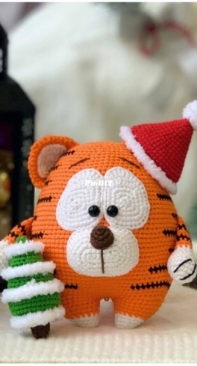Dobrushki Toys - Dobrotina Oksana - Archie the Tiger - Russian
