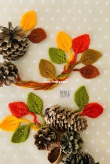 Knitted Leaf by Mira*s Cotton Friends-Free