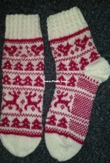 WinterWunderWald-Socken by Ilona Dorn-German-Free