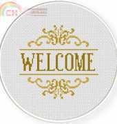 Daily Cross Stitch - Welcome