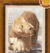 Zolotoe Runo ZR DZH-002 Wite Bears (White bears)/ ДЖ-002 Белые медведи - Polar