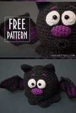 Crochet Toys Handmade - Elena Pichugina - Bat - free
