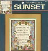 Dimensions - Sunset 13611 Homespun Wisdom