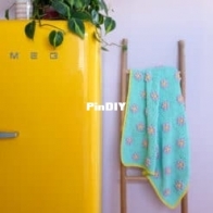 Gek op Haken - De Haakbubbel - Jorina Joosse - Daisy Blanket - Daisy Deken - Dutch