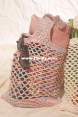 Yarnspirations- Lily Sugar n Cream- Market Bag- Free