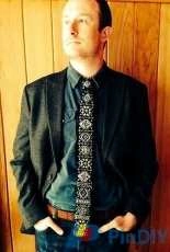 North Star Necktie by Martha Keep -Free