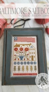 With Thy Needle & Thread CS277 Baltimore Saltbox