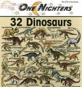 Jeanette Crews Designs One Nighters #467 - 32 Dinosaurs