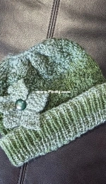 Dazzling Messy Bun Hat by Krystalynn Frohnapple