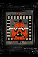 The Witchy Stitcher - Sad Beistle Pumpkin - Free