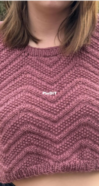 Chevron  Top - Saoirse Marie - Free