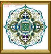 Chatelaine ONL 122 - Sparkling Peacock Mandala