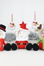 Tanati crochet - Tatiana Kucherovskaya - Mini Photo Frames Christmas Collection - German
