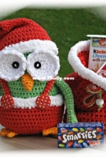 NellagoldsCrocheting - Martina Luzova - 033 Christmas Owl - Russian - Translated - Free