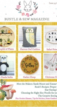 Bustle and Sew Issue 93 October 2018