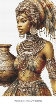 African Girl by Silvia Romero Vieira - Free