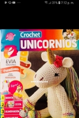 Evia Ediciones - Crochet Unicornios - September 2018 - Spanish