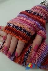 Sarahs Fingerless Gloves by Jane Terzza /JaneTerzzaDesigns-Free