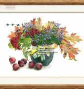 I Love CrossStitch ILCS HF-021 Bouquet 21