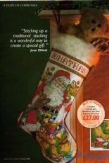 A Taste of Christmas - Jolly Stocking by Joan Elliott Cross Stitch Collection 138
