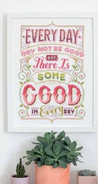 Everyday Good by Emma Congdon from Cross Stitch for the Soul PCS + XSD