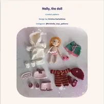 Baby Fairy Lace / Kristi Toys and Patterns / Kristinka Toys Patterns - Kristina Kachekhina / Katchekchina - Nelly the Doll