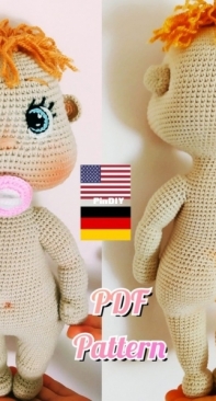 Crochet Pattern World - Anealeolea - Basic Doll Body Pattern - Corpo de Bebê Padrão de Crochê - Portuguese - Translated