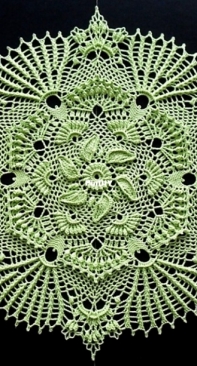 Galyna Borysova - Галина Борисова - Jacqueline Doily - Салфетка Jacqueline - Russian