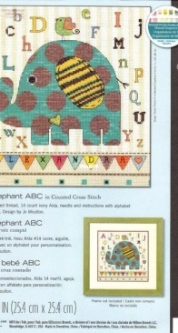 Dimensions - 70-73988 - Baby Elephant ABC XSD