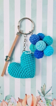 Heart keychain