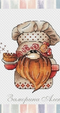 SA-stitch - Gnome Chef by Alexandra Zamorina