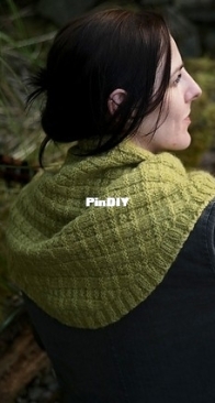 Saoire Shawl & Kerchief Hat by Ailbíona McLochlainn