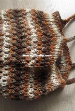 Knitted shopping bag